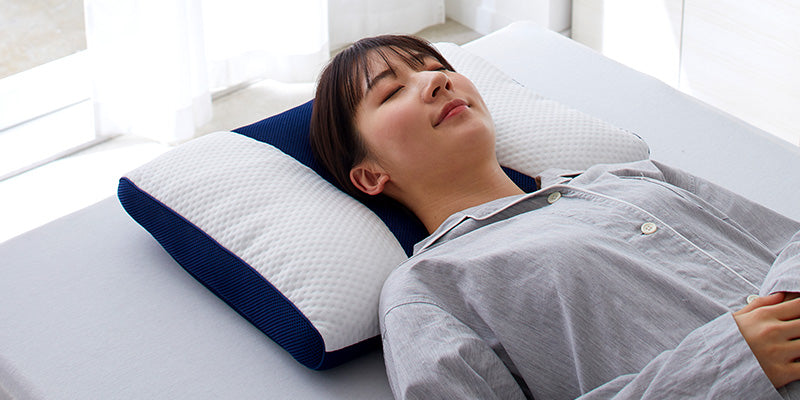 日本快眠環境科学ラボ監修!高さ調節パイプまくら